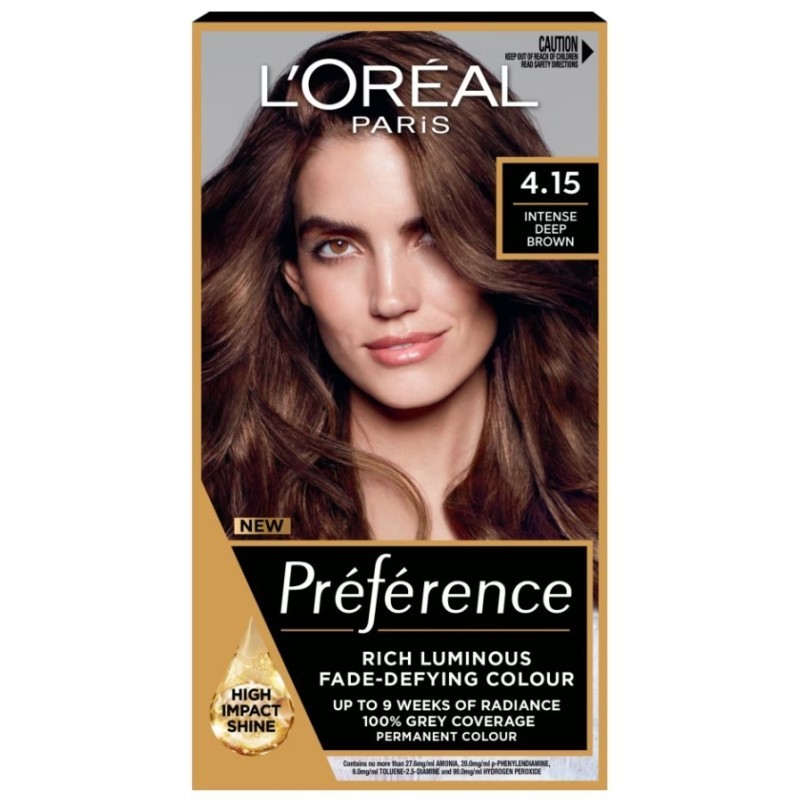L'Oréal PREFERENCE 4.15 Intense Deep Brown REC MAR PROF