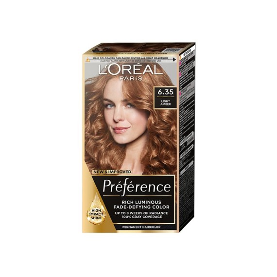 L'Oréal PREFERENCE 6.35 REC AMBRE CLAIR