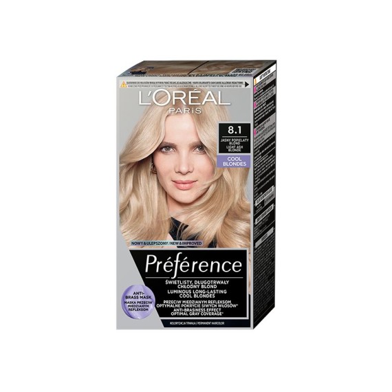 L'Oréal PREFERENCE 8.1 REC COPENHAGA