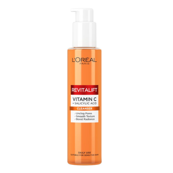L'Oreal Paris Revitalift Cleanser Vitamina C Gel de curățare facială