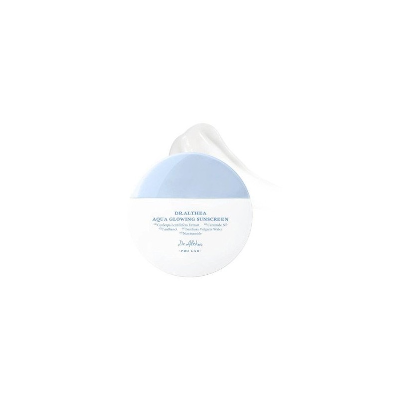 Dr. Althea Aqua Glowing Sunscreen SPF50+ Cremă facială cu protecție solară