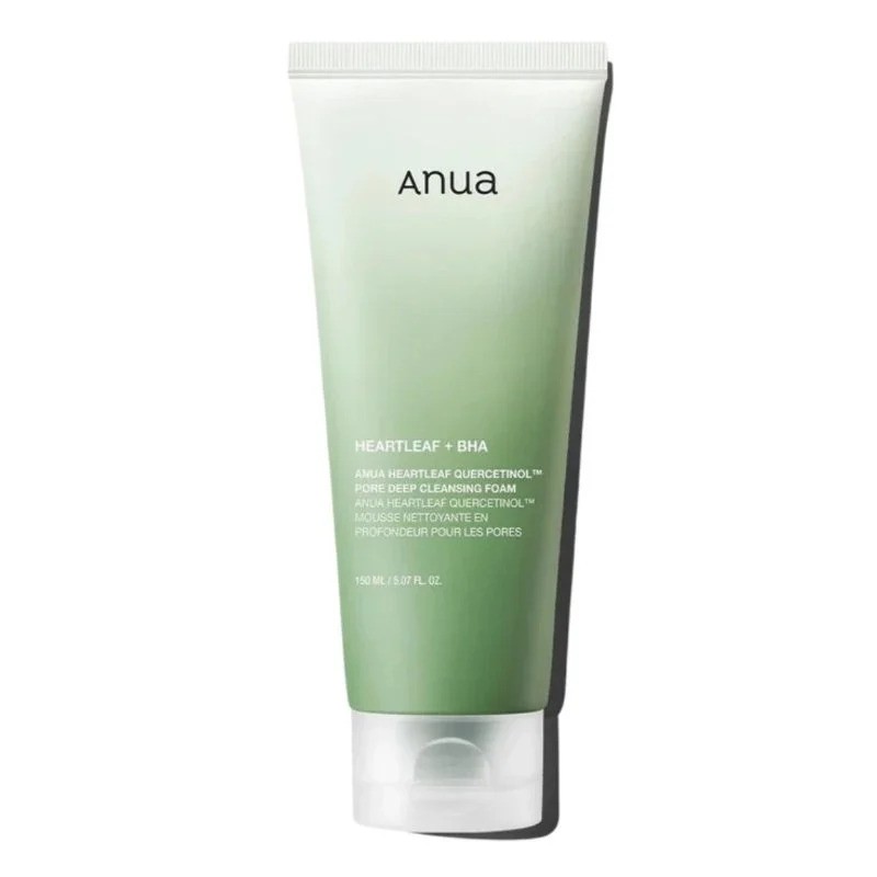 Anua Heartleaf Quercetinol Pore Deep Cleansing Foam Spumă de curățare pentru față
