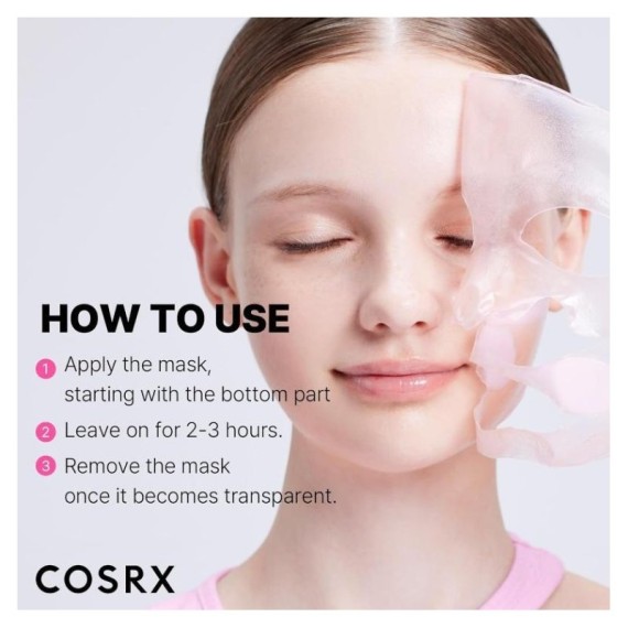 Cosrx Peptide Collagen Glow Hydrogel Mask 3 Pack Mască facială
