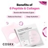 Cosrx Peptide Collagen Glow Hydrogel Mask 3 Pack Mască facială