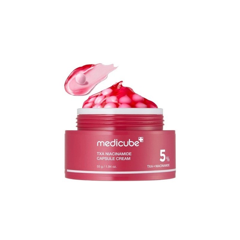 Medicube Txa Niacinamide Capsule Cream Cremă iluminatoare cu capsule Volum 55 g