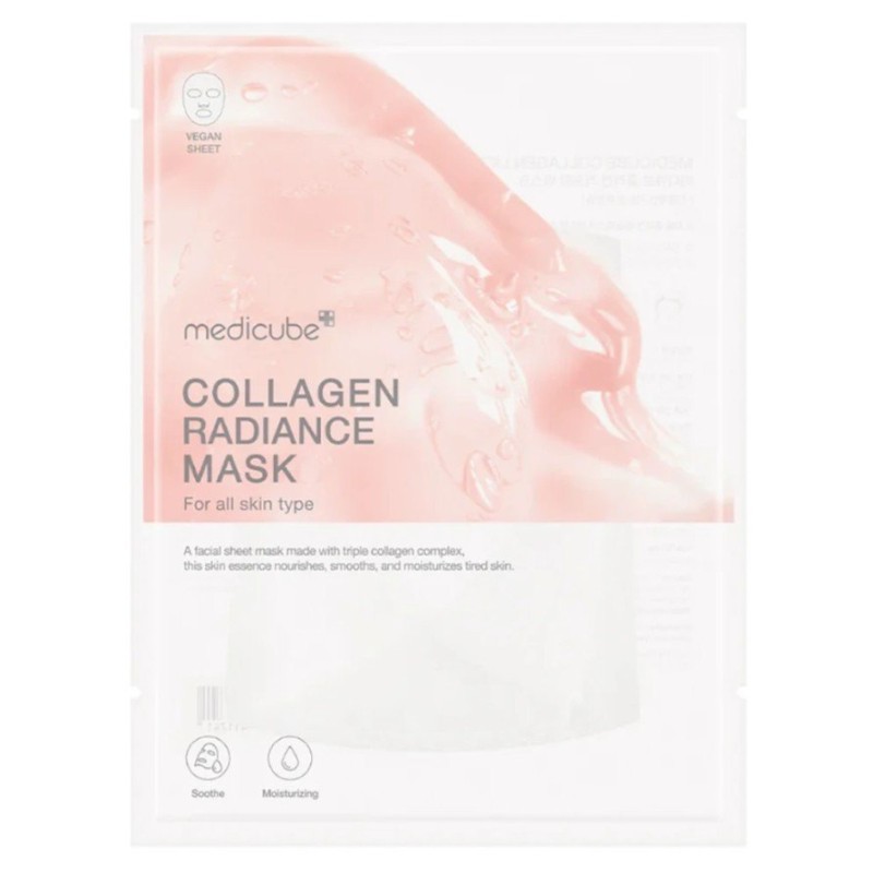 Medicube Collagen Lifting Mask – Mască facială sub formă de foaie Volum 100 ml EDP + 100 ml gel de duș + 100 ml loțiune de corp + 10 ml EDP