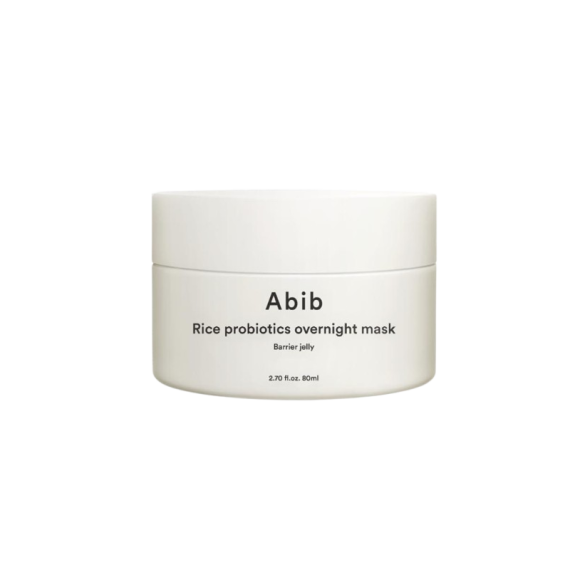 ABIB Rice Probiotics Overnight Mask Barrier Jelly Mască gel de noapte pentru față