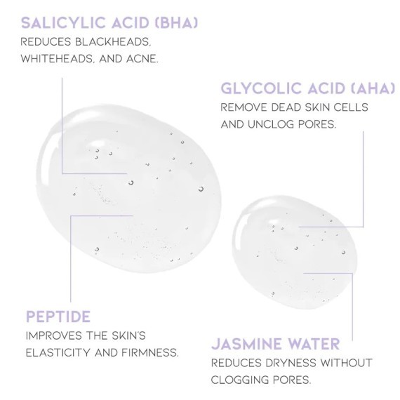Ootd Glycolic Exfoliating Toner pentru față
