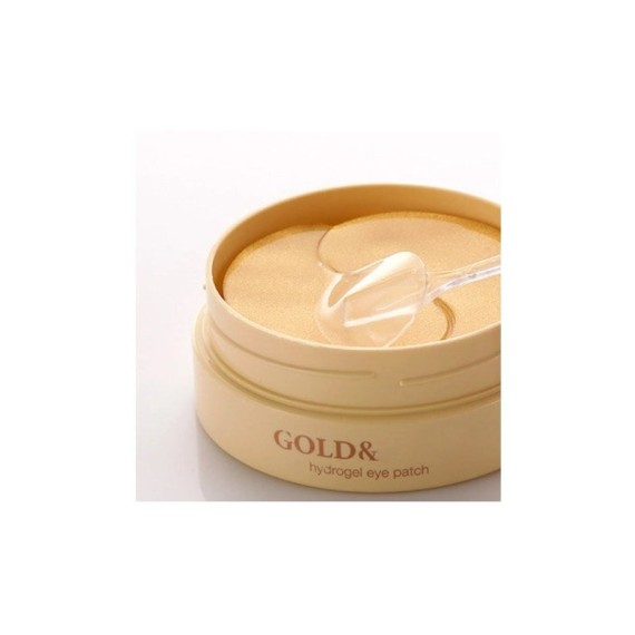 Petitfee Gold and Snail Eye Patchs, plasturi pentru ochi hidrogel 60buc