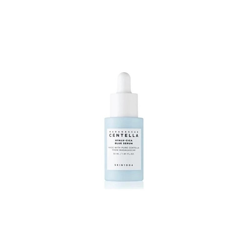 Skin1004 Ser hidratant și calmant cu Centella din Madagascar și Hyalucica Blue Serum Volum 30 ml