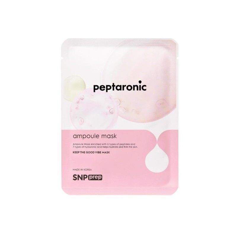 SNP Prep Peptaronic Ampoule Mask Mască facială pe foaie