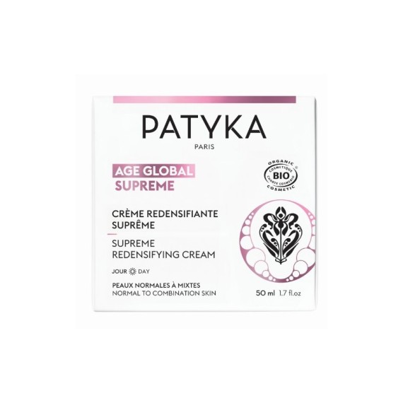 Patyka Age Global Supreme Cremă facială redensificatoare pentru ten normal până la mixt