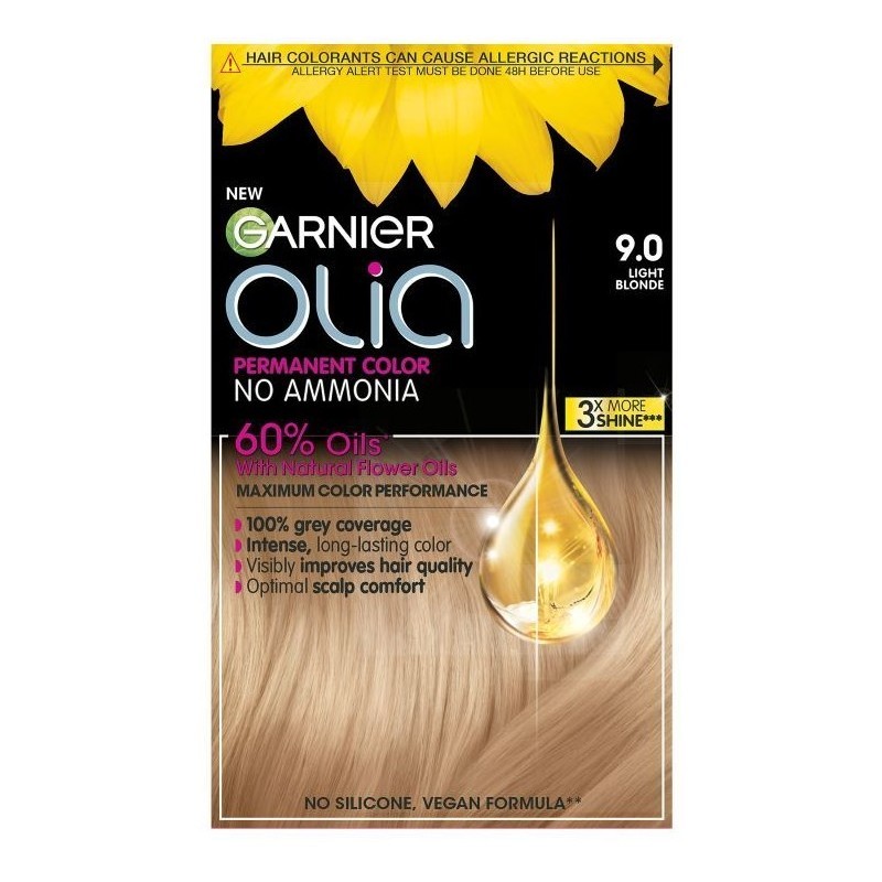 Garnier Olia Vopsea de păr Volum 9.0 Blond deschis