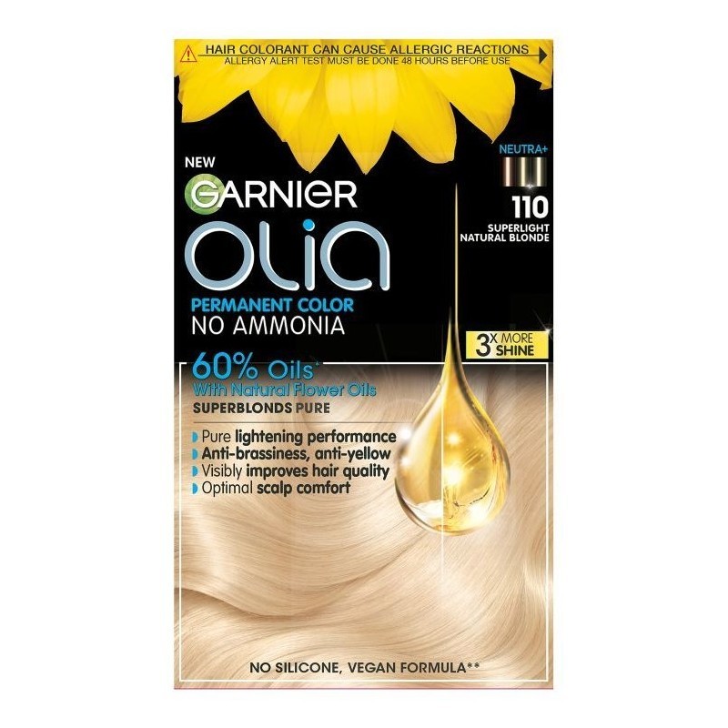 Garnier Olia Vopsea de păr Volum 110 Blond natural super deschis