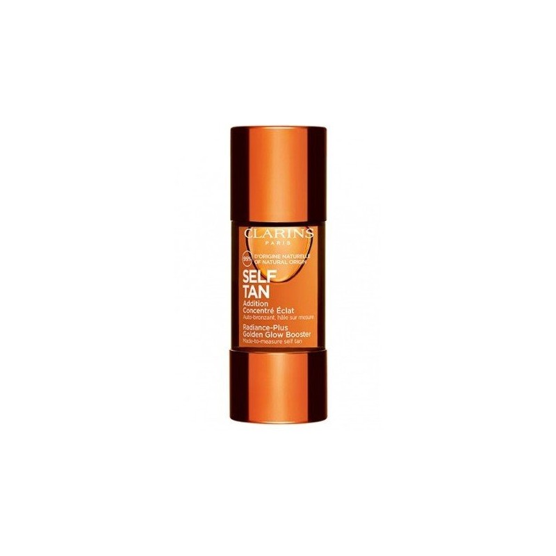 Clarins Radiance-Plus Self Tan Golden Glow Face Booster – Autobronzant pentru față Volum 15 ml