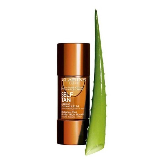 Clarins Radiance-Plus Self Tan Golden Glow Face Booster – Autobronzant pentru față