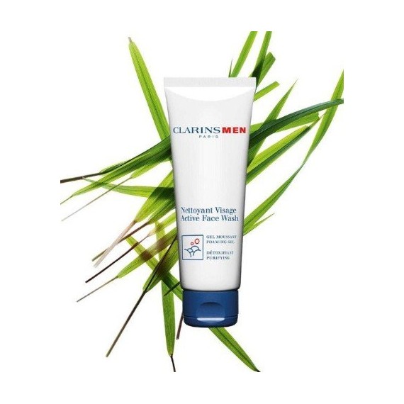 Clarins Men Active Face Wash Gel-spumă demachiantă pentru față
