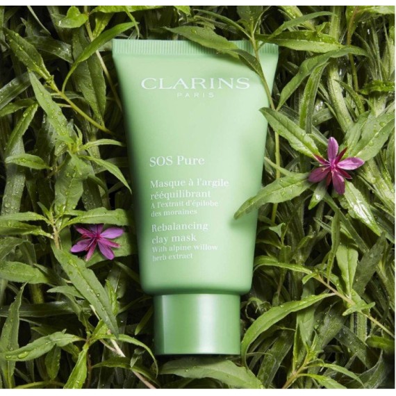 Clarins SOS Pure Rebalancing Clay Mask Mască reechilibrantă