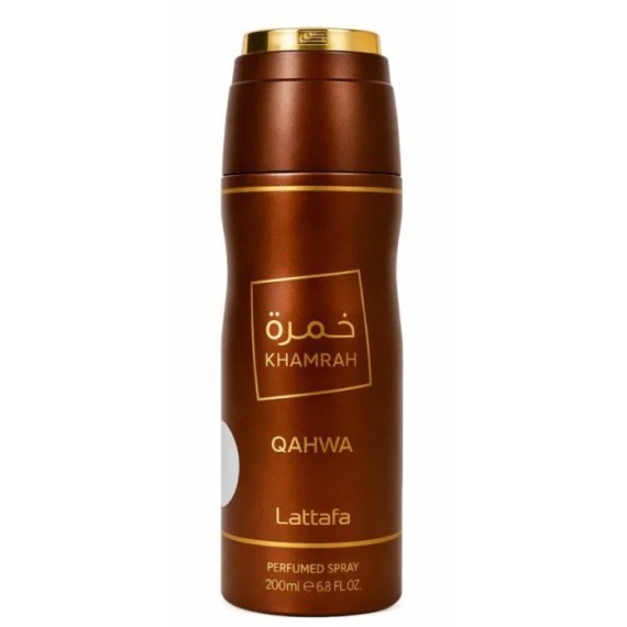 Lattafa Khamrah Qahwa Deodorant spray unisex