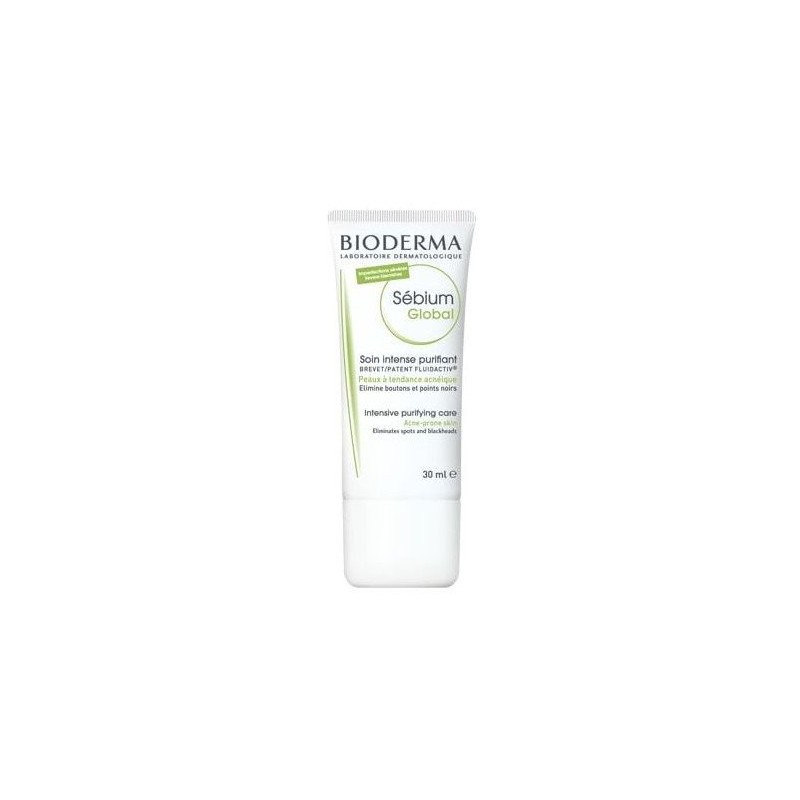 Bioderma Sebium Global Intense Purifying Care Cremă pentru față împotriva acneei Volum 30 ml