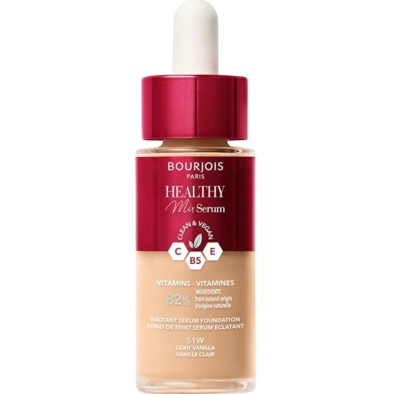 Bourjois Healthy Mix Clean & Vegan Radiant Serum Foundation Ser fond de ten