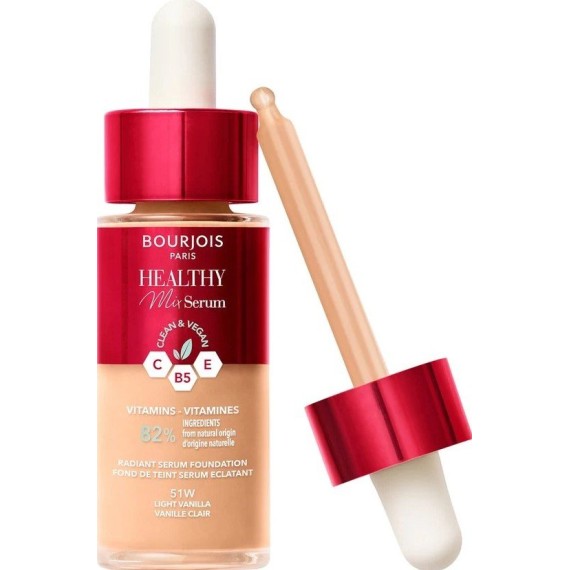 Bourjois Healthy Mix Clean & Vegan Radiant Serum Foundation Ser fond de ten