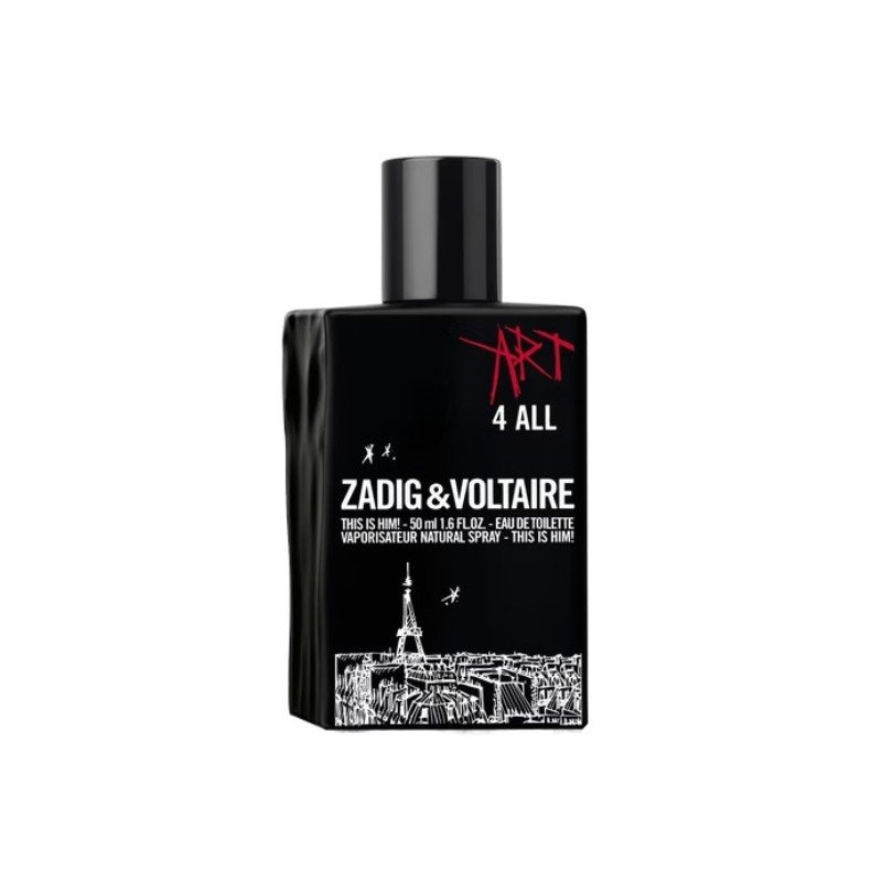 Zadig & Voltaire This Is Him! Art 4 All Apă de parfum pentru Bărbați Tester EDP Volum 50 ml