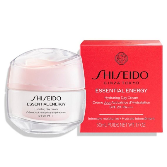 Shiseido Essential Energy Hydrating Day Cream SPF20 Cremă de față hidratantă în profunzime