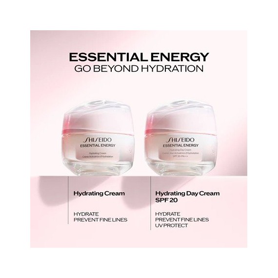 Shiseido Essential Energy Hydrating Day Cream SPF20 Cremă de față hidratantă în profunzime