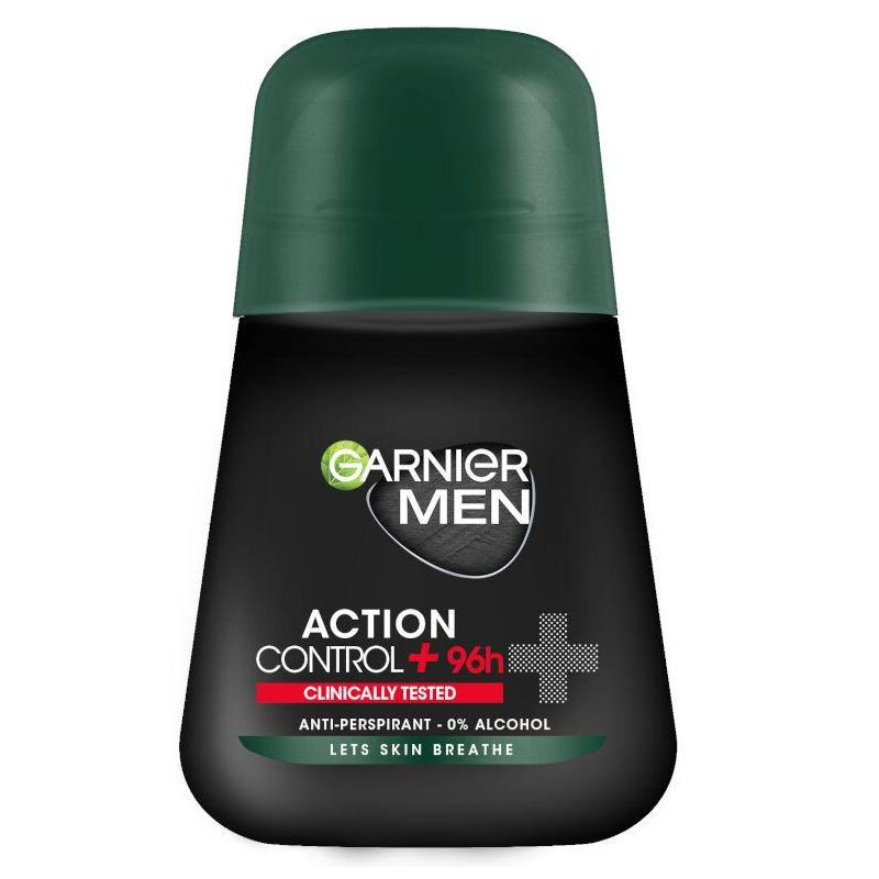 Garnier Men Action Control+ 96H Roll-on pentru bărbați