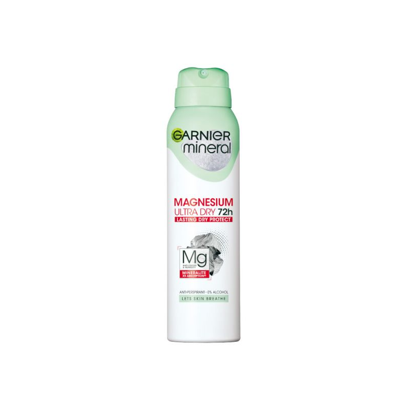 Garnier Mineral Magnesium Ultra Dry Spray deodornic pentru femei