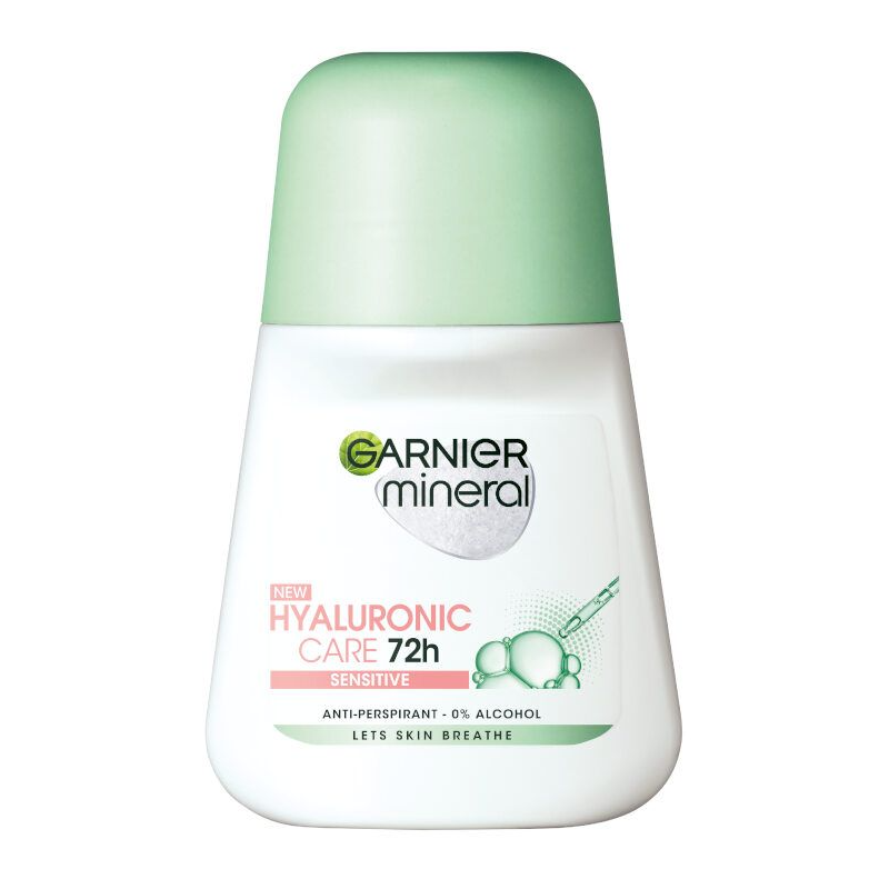 Garnier Mineral Hyaluronic Care 72H Roll-on pentru femei