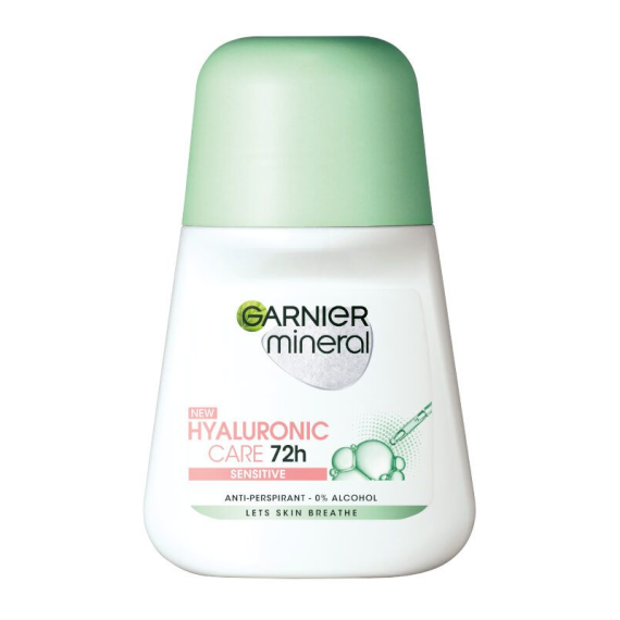 Garnier Mineral Hyaluronic Care 72H Roll-on pentru femei