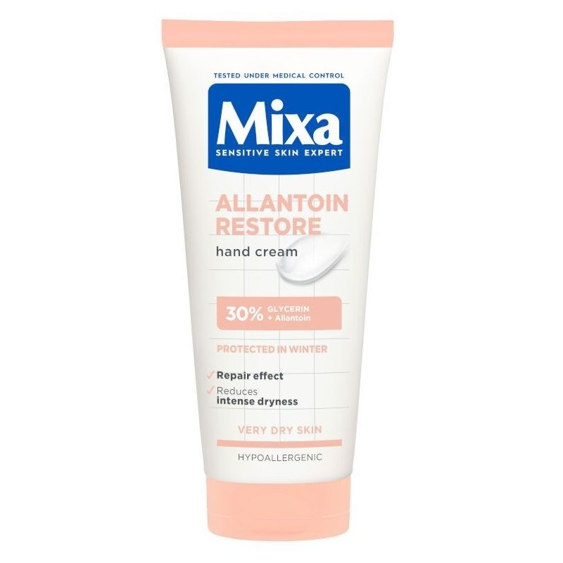 Mixa Allantoin Crema de maini regeneranta pentru pielea foarte uscata