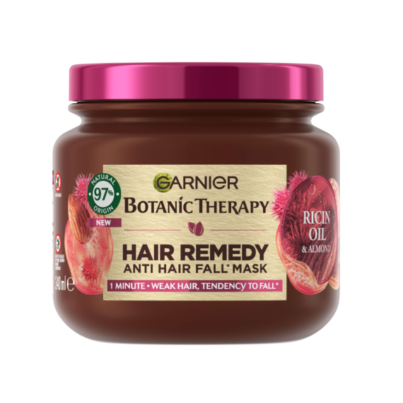 Garnier Botanic Therapy Mască de păr cu ulei de ricin și migdale
