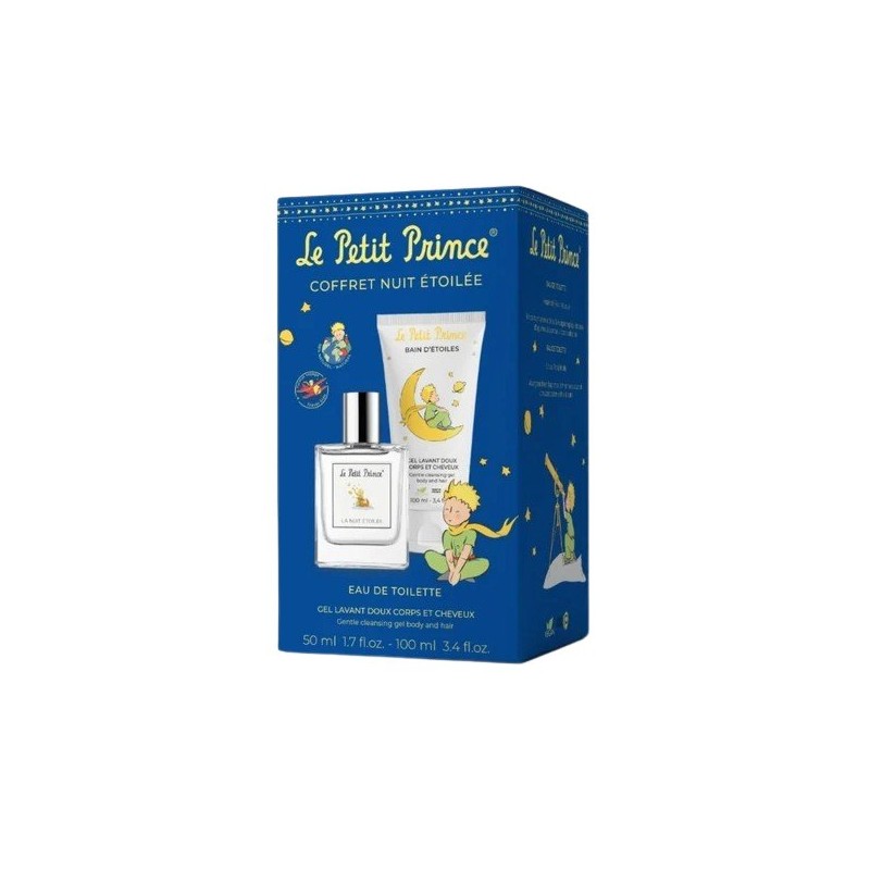 Le Petit Prince La Nuit Etoilee Set cadou pentru copii Volum EDT 50 ml + gel de duș 100 ml
