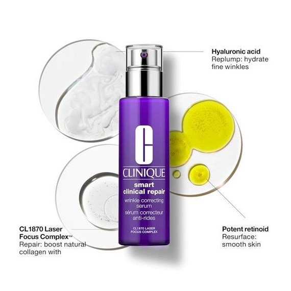 Clinique Smart Clinical Repair Wrinkle Correcting Serum Ser antirid pentru fata