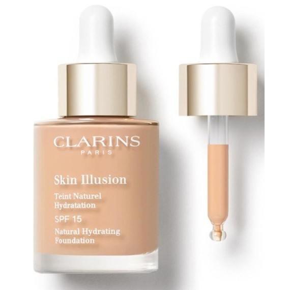 Clarins Skin Illusion Natural Hydrating Foundation SPF 15 Fond de ten