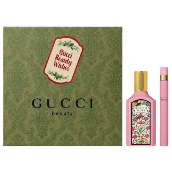 Set cadou de apa de parfum Gucci Flora Gorgeous Gardenia pentru femei
