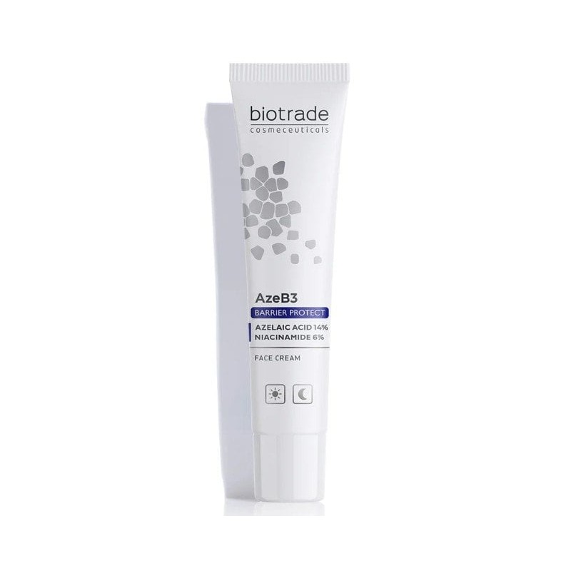 Biotrade AzeB3 Barrier Protect Face Cream Cremă de față cu acid azelaic și niacinamidă