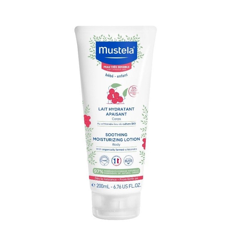 Mustela Lotiune De Corp Pentru Piele Sensibila Volum 200 Ml