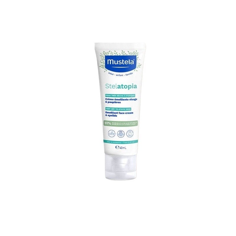 Mustela Stelatopia Cremă pentru față și pleoape