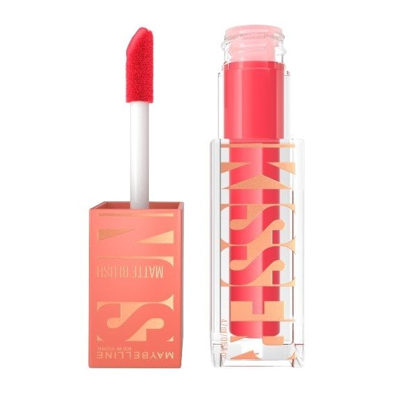 Maybelline New York Sunkisser Hazy Matte Blush Fard de obraz lichid cu efect matifiant