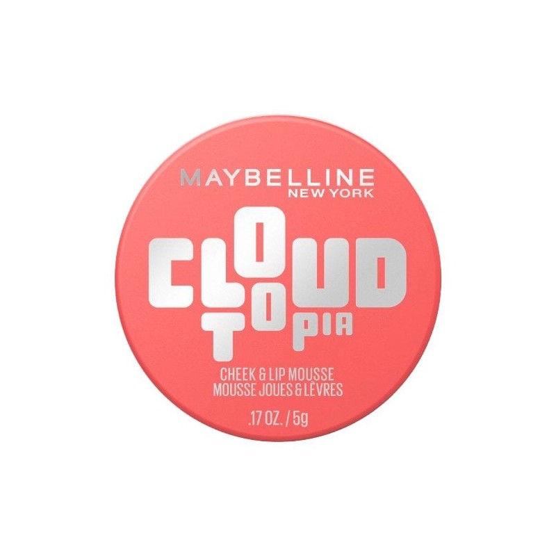 Maybelline New York Cloudtopia Cheek & Lip Mousse Fard de obraz și ruj 2 în 1 Volum 05 Coral Illusion