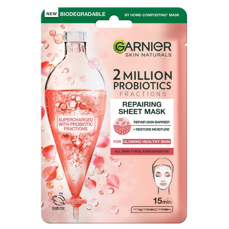 Garnier Skin Naturals 2 Millions Probiotics Mască de față