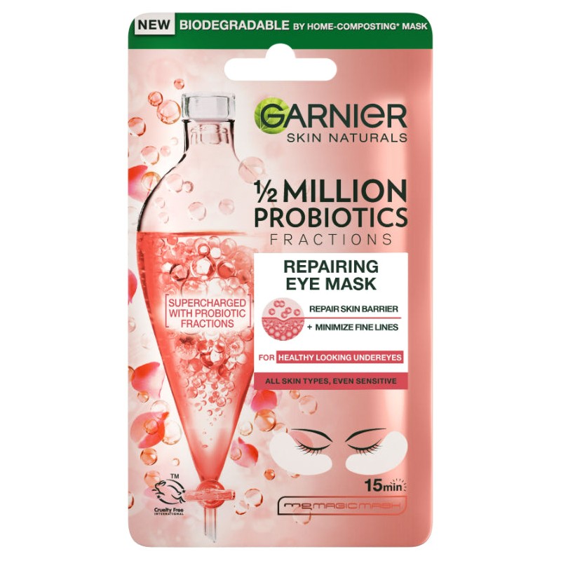 Garnier Skin Naturals 2 Million Probiotics Mască pentru conturul ochilor