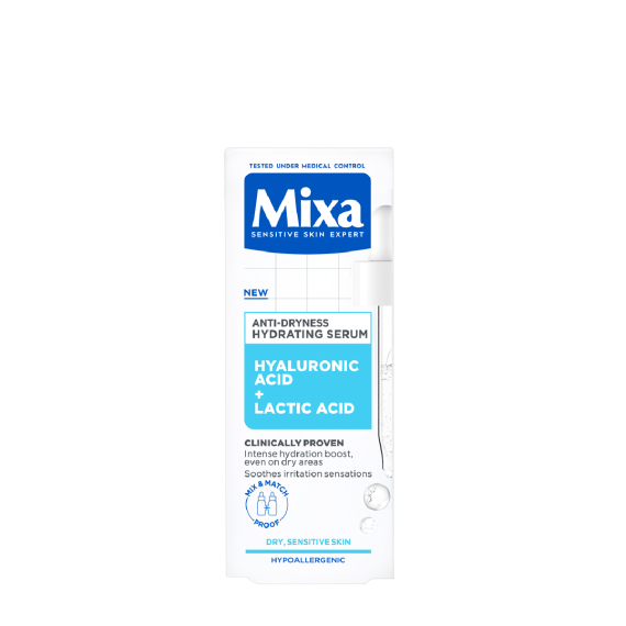 Mixa Anti-Dryness Ser hidratant pentru piele uscată și sensibilă