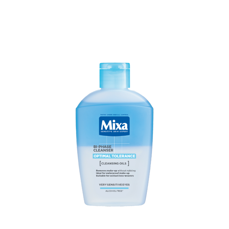 Mixa Optimum Tolerant Produs de curățare în două faze Volum 125 ml