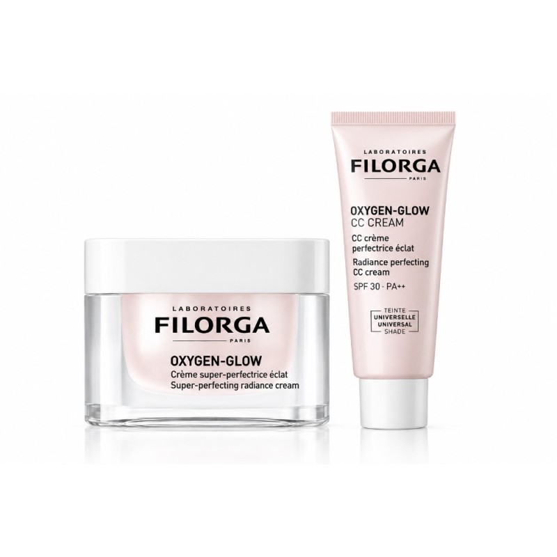 Set Oxygen-Glow CC Cream și Cremă de față