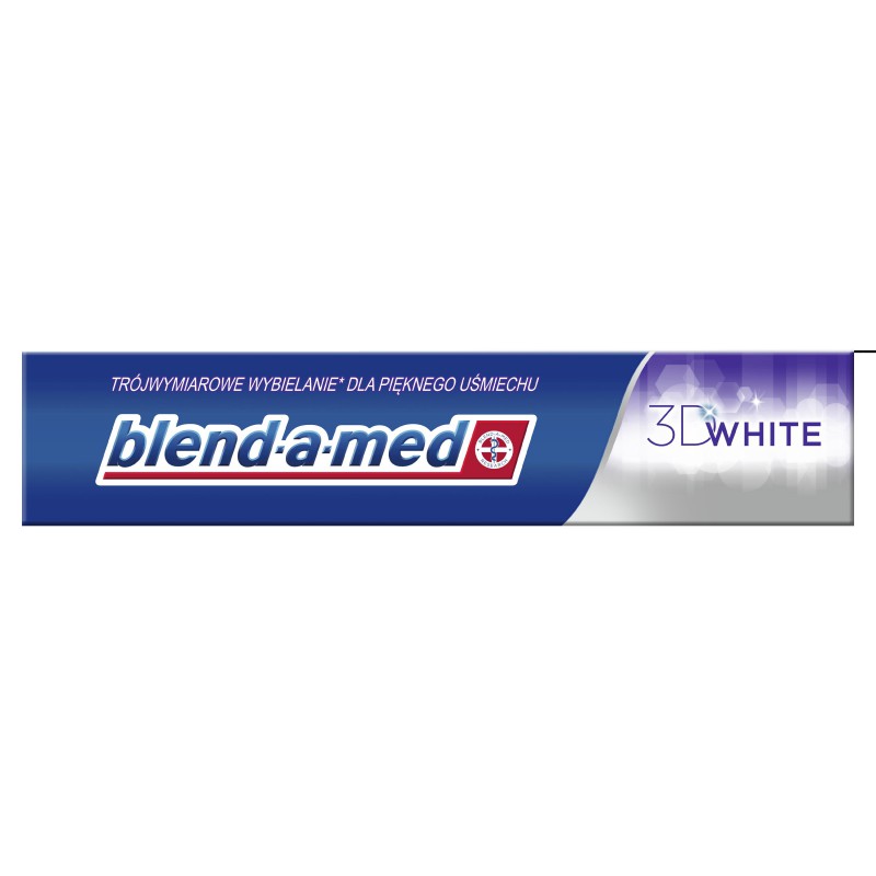 Pastă de dinți albă 3D Blend-a-med
